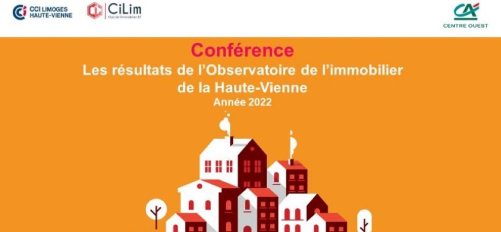 Résultats de l'Observatoire de l'immobilier de la Haute-Vienne 2022